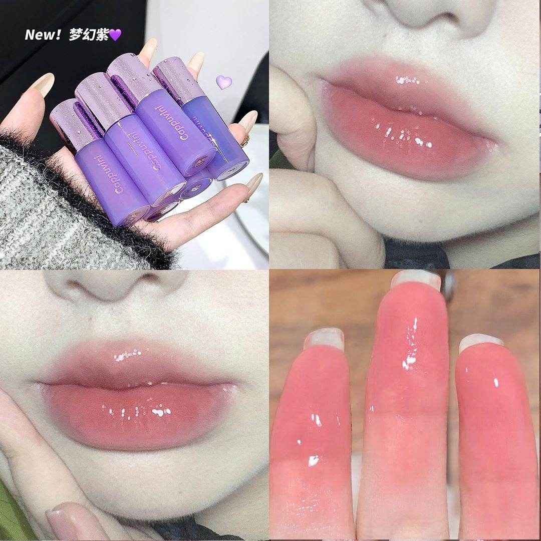 Cappuvini Whisking Snow Flow Purple Lip Glaze - Douyin Shop