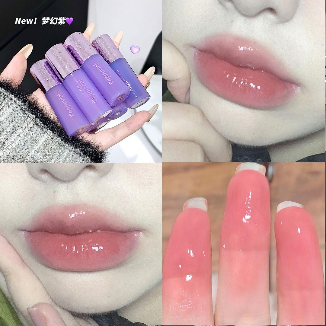 Cappuvini Purple Lip Glaze - Douyin Shop