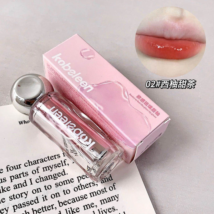 Kobeleen Desire to feel the glass Lip Glaze - Douyin Shop