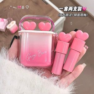 Gege Bear Earpod Lipgloss (2 lipgloss in one pack)