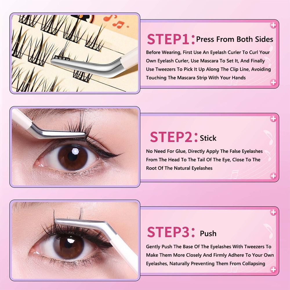 Life Girls Manga Eye Lash (no need glue)