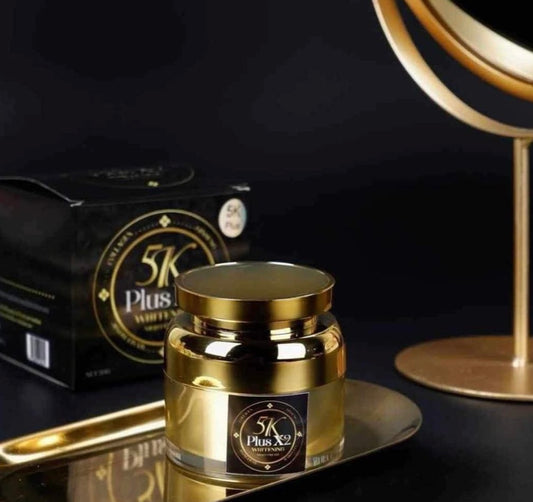 5k Plus Gold 2x Whitening Night Cream - Douyin Shop