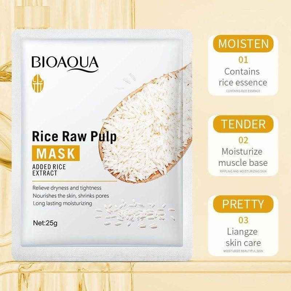 Bioaqua Rice Face Mask