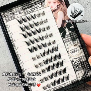 Wispy Manga Eye Lash (no need glue)