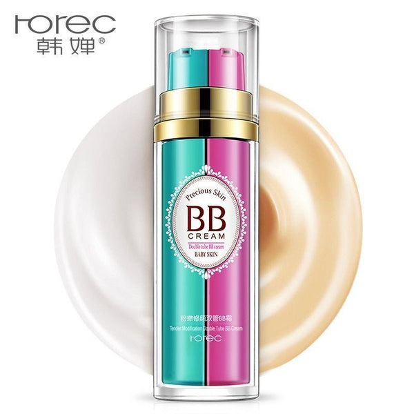 Beautiful Skin BB Cream Double Tube Primer + Foundation 50g - Douyin Shop