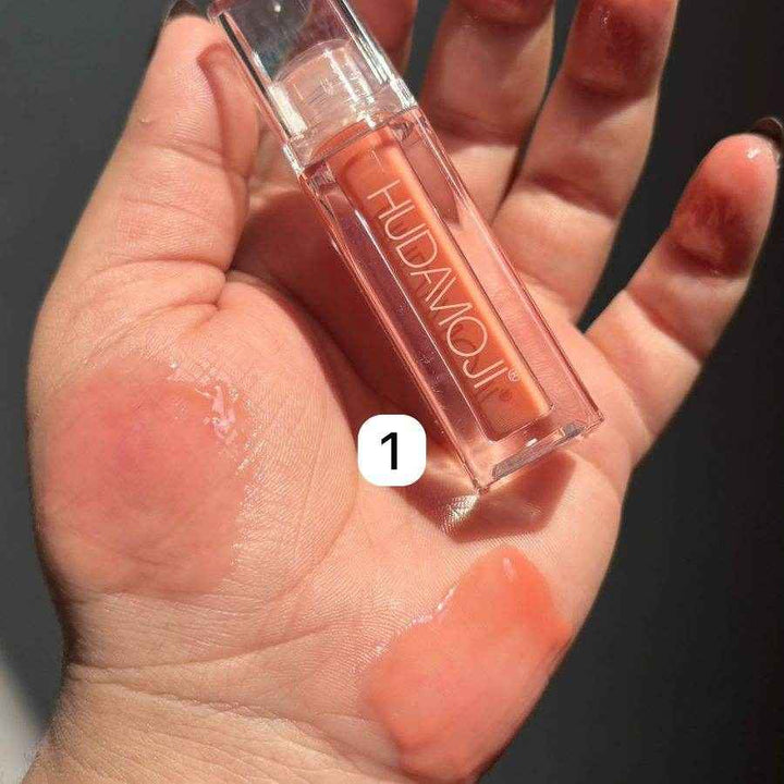 Hudamoji Lip Gloss (Huda Beauty Faux Filler Extra Shine Lip Gloss Dupe)