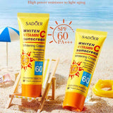 Sadoer Whiten Vitamin C Tone Up Sunscreen SPF 60 PA+++ 40g