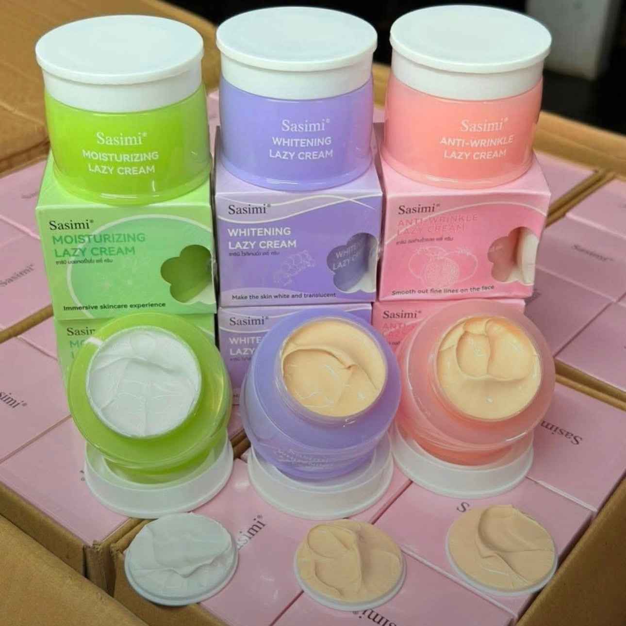 Sasimi Moisturizing Lazy Cream (tone-up bb cream) 50g