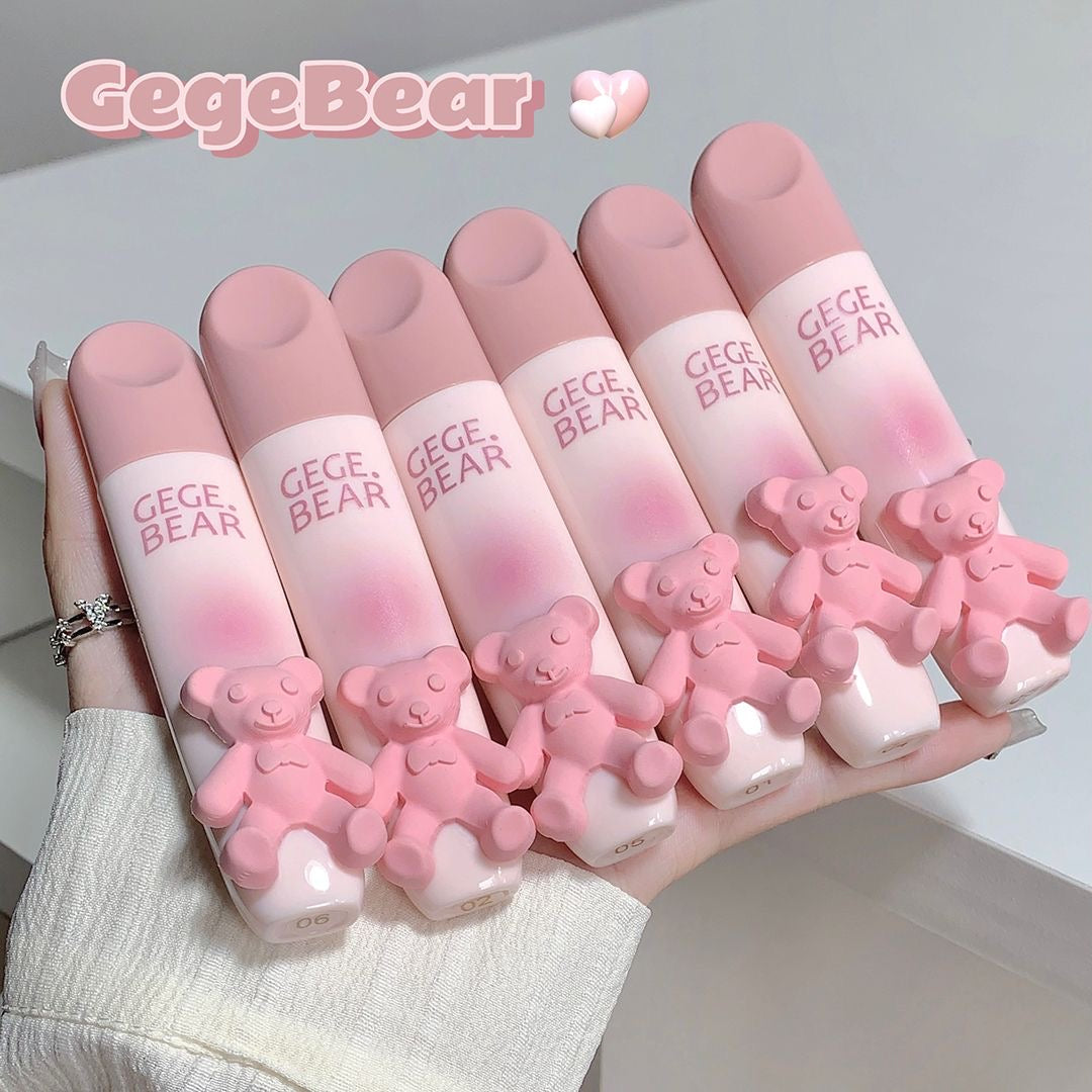 Gege Bear Teddy Lips Glaze - Douyin Shop