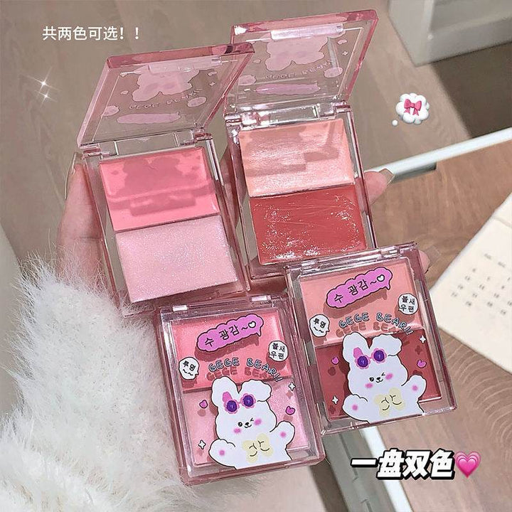 Gege Bear Twin Cream Blush - Douyin Shop