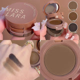 Miss Lara Three Tier Eyebrow Powder with Mirror