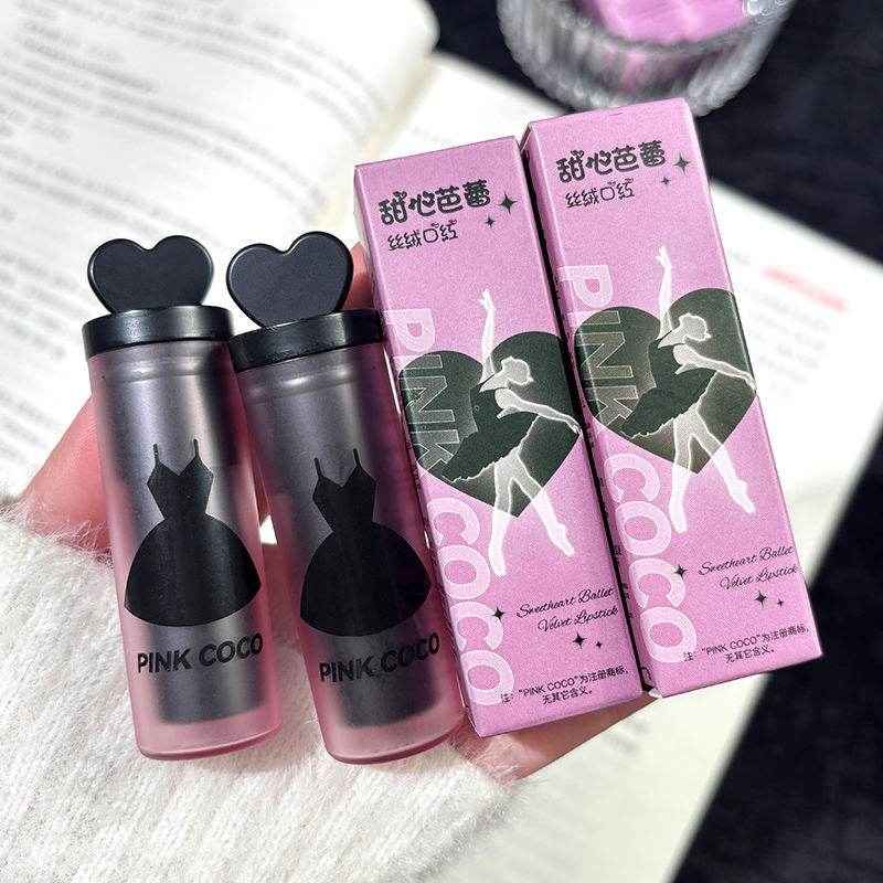 Pink Coco Sweetheart Ballet Velvet Lipstick - Douyin Shop