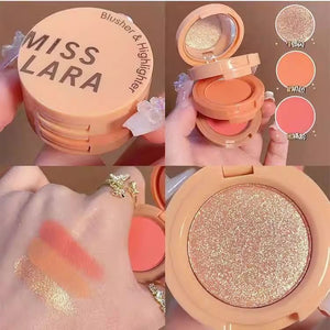 Miss Lara Eyeshadow, Blusher & Highlighter Combo