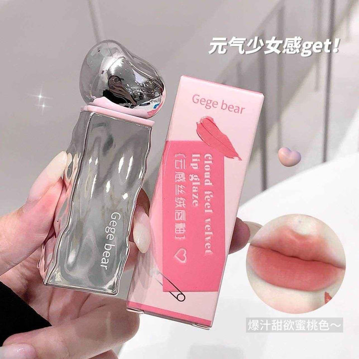 Gege Bear Cloud Feel Velvet Lip Glaze - Douyin Shop