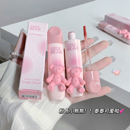 Gege Bear Teddy Lips Glaze - Douyin Shop