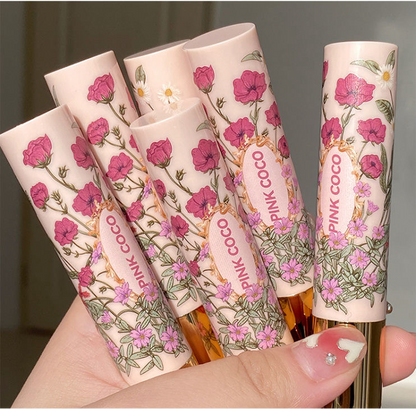 Pink Coco Floral Lipstick - Douyin Shop