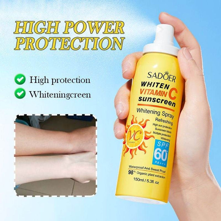 Sadoer Tone Up Vitamin C Sunscreen Spray 150ml - Douyin Shop
