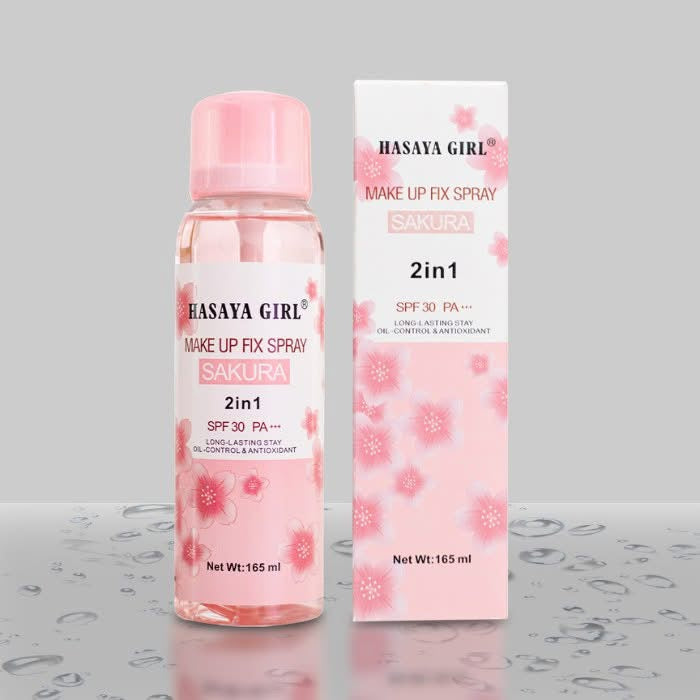 Hasaya Girl Make-up Fix Spray with Spf 30 PA+++