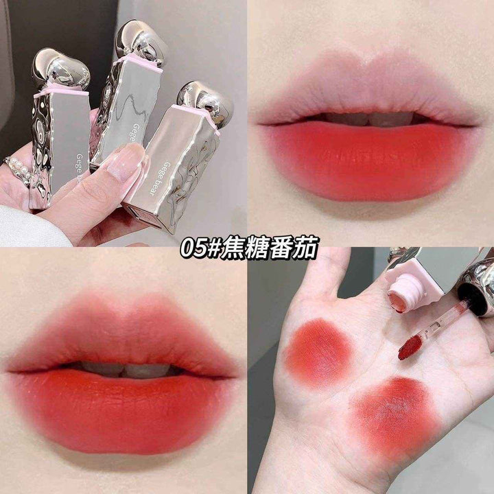 Gege Bear Cloud Feel Velvet Lip Glaze - Douyin Shop