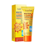 Sadoer Whiten Vitamin C Tone Up Sunscreen SPF 60 PA+++ 40g