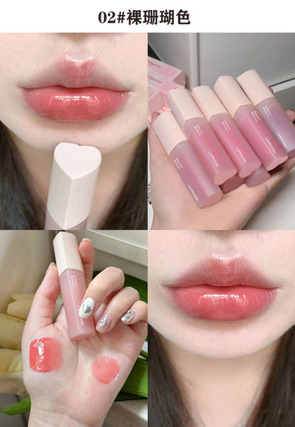 Cappuvini Heart-Shaped Lip Glaze - Douyin Shop