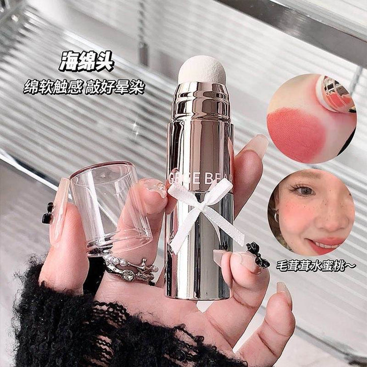 Gege Bear Lip & Cheek Multi-purpose Cream (with sponge) - Douyin Shop
