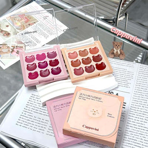 Cappuvini 9 Colours Lip and Cheek Clay