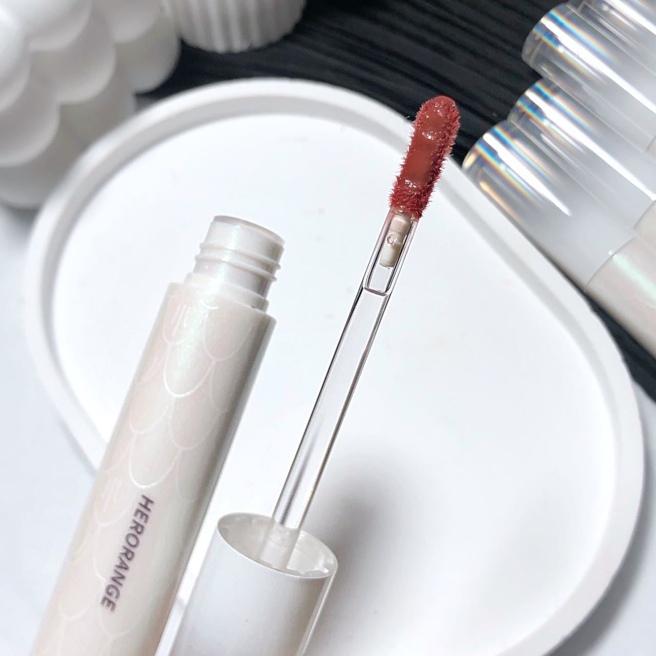 Herorange White Ice Mist Lip Glaze - Douyin Shop