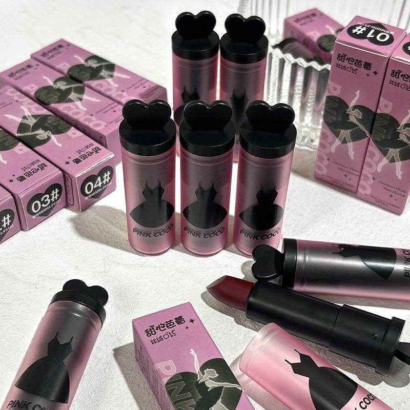 Pink Coco Sweetheart Ballet Velvet Lipstick - Douyin Shop