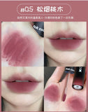 Pink Coco Black Bunny Velvet Lip Glaze