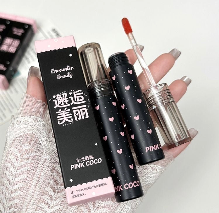 Pink Coco Encounter Beauty Lip Glaze - Douyin Shop