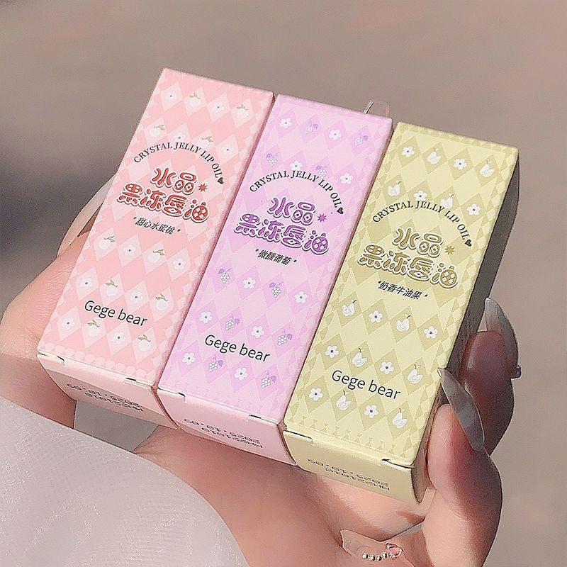 Gege Bear Fruity Lip Oil - Douyin Shop