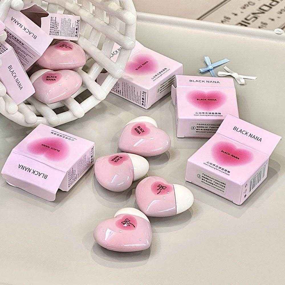 Black Nana Cupid Heart Lip Gloss - Douyin Shop