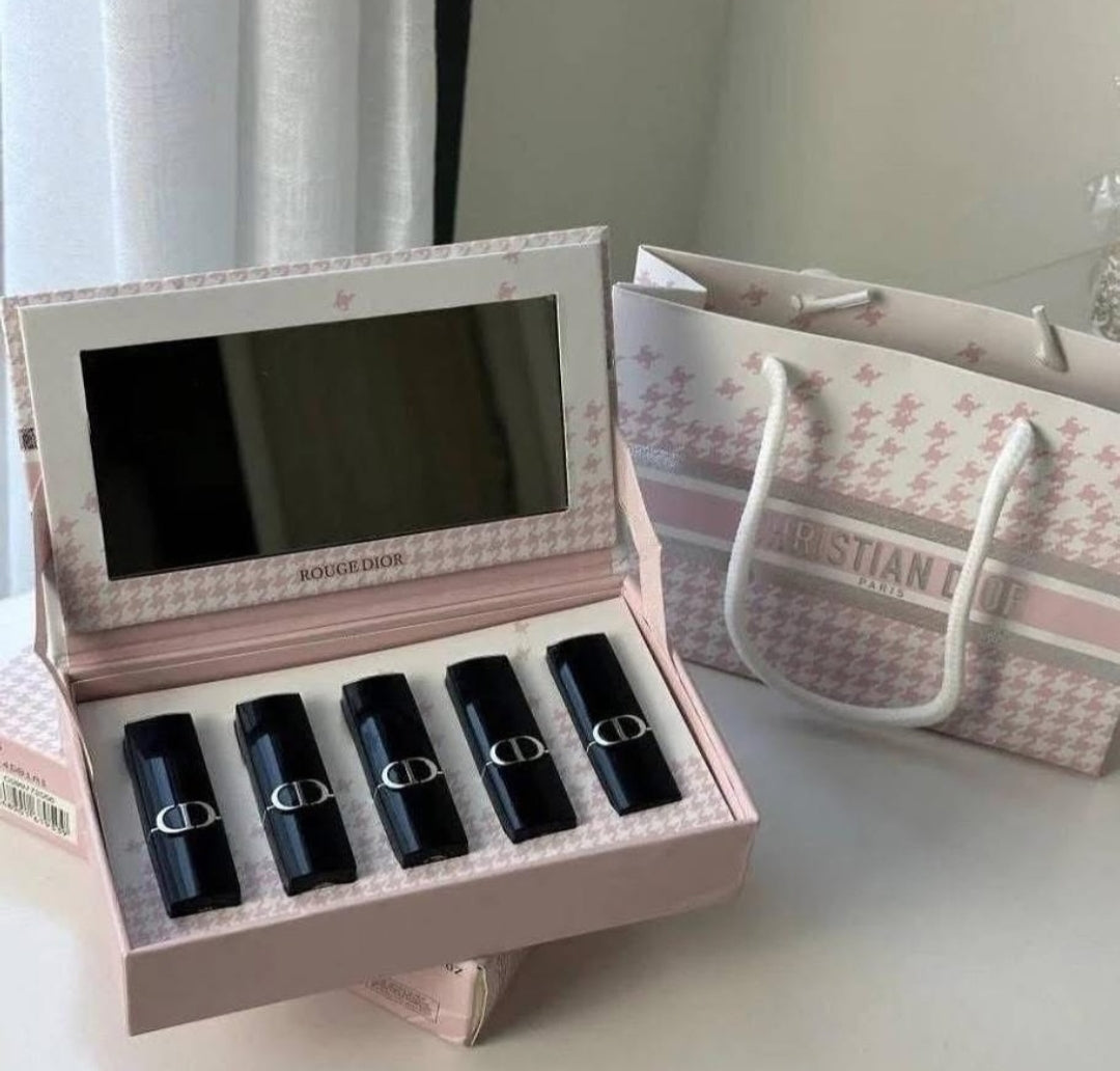 Christian Dior Lipstick Set (with bag)