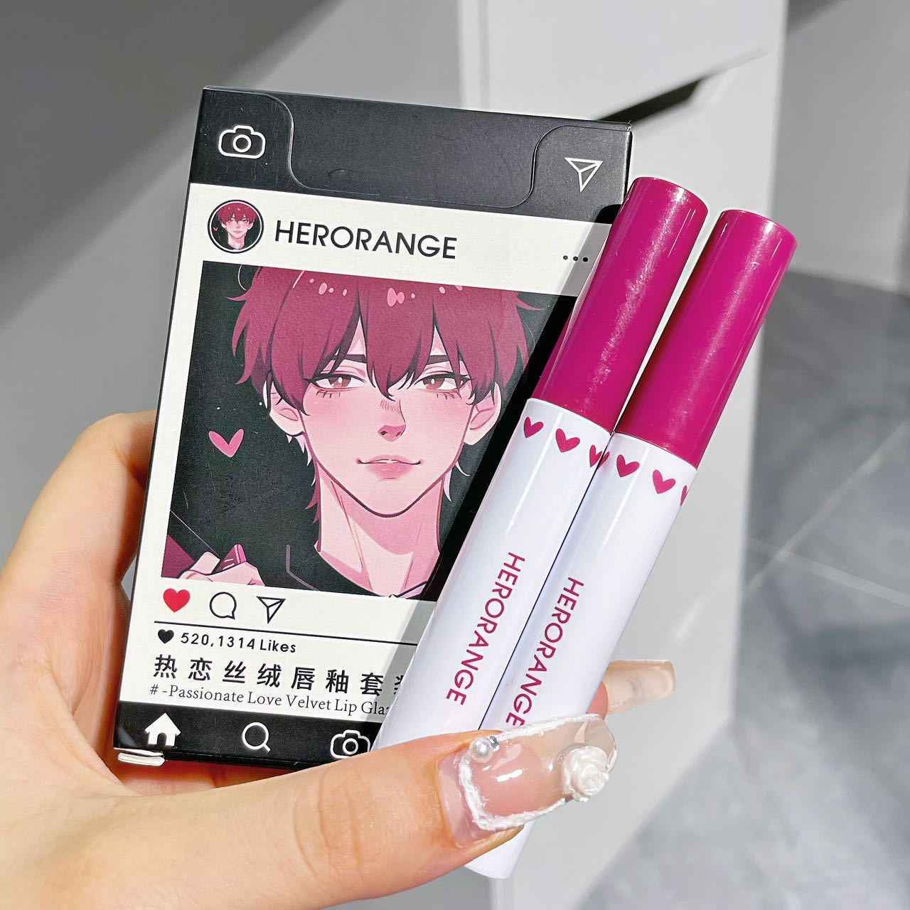 Herorange Honey Sweet Yang Lip Glaze Manga Inspired