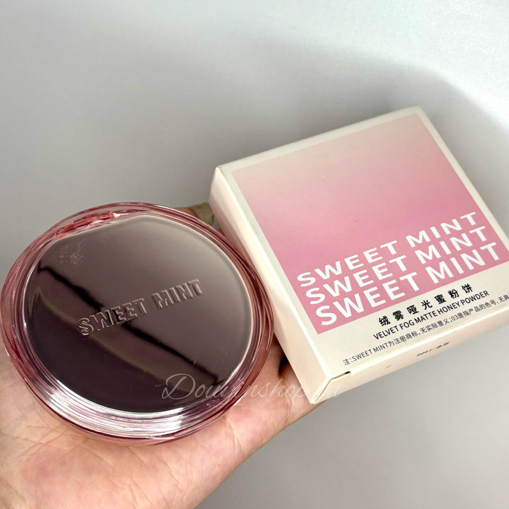 Sweet Mint Velvet Fog Matte Honey Compact Powder - Douyin Shop