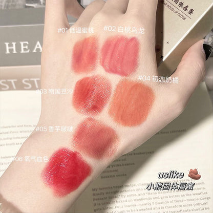 Uslike Bear Solid Lip Gloss - Douyin Shop