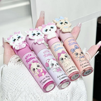 Cappuvini Cute Kitten Velvet Lip - Douyin Shop