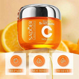 Sadoer 5x Vitamin C Skin Active Whiteing Brightening Face Cream 50g (5 in 1 Active Vitamin C + Noacinamide)