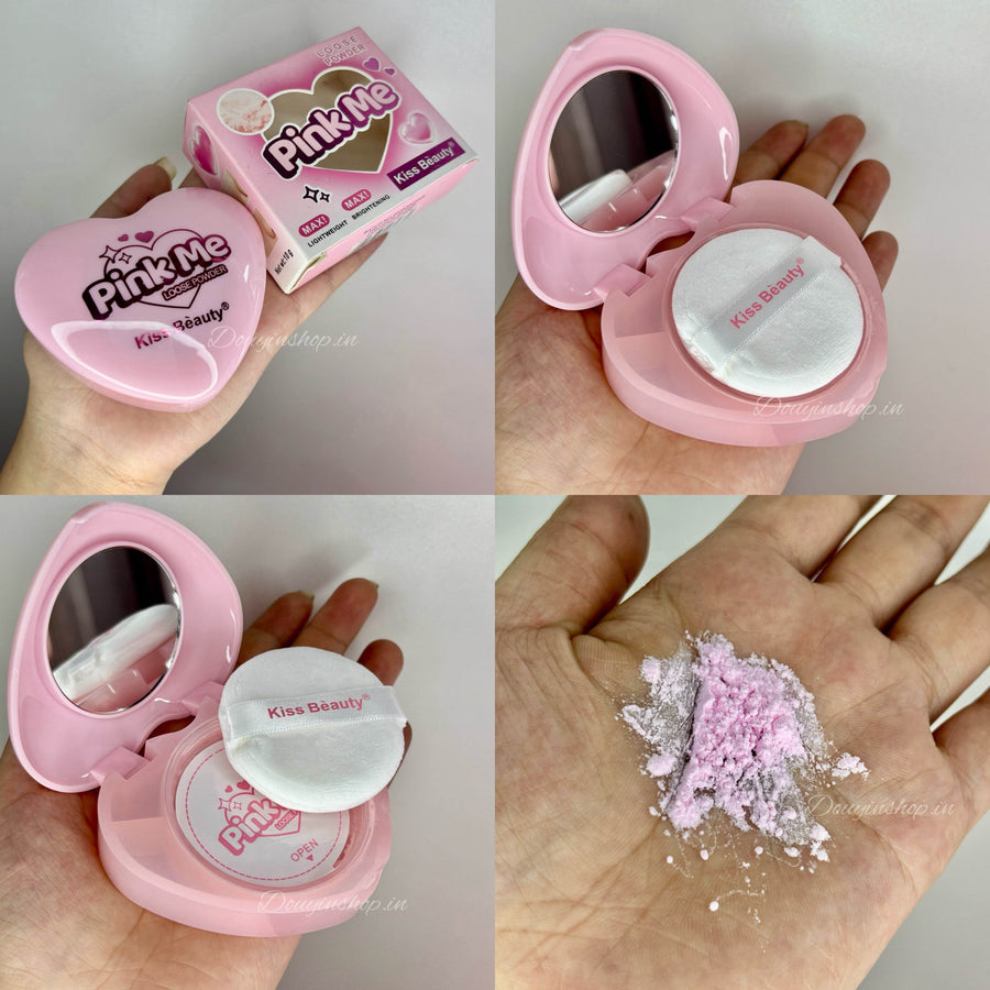 Kiss Beauty Pink Me Loose Powder - Douyin Shop