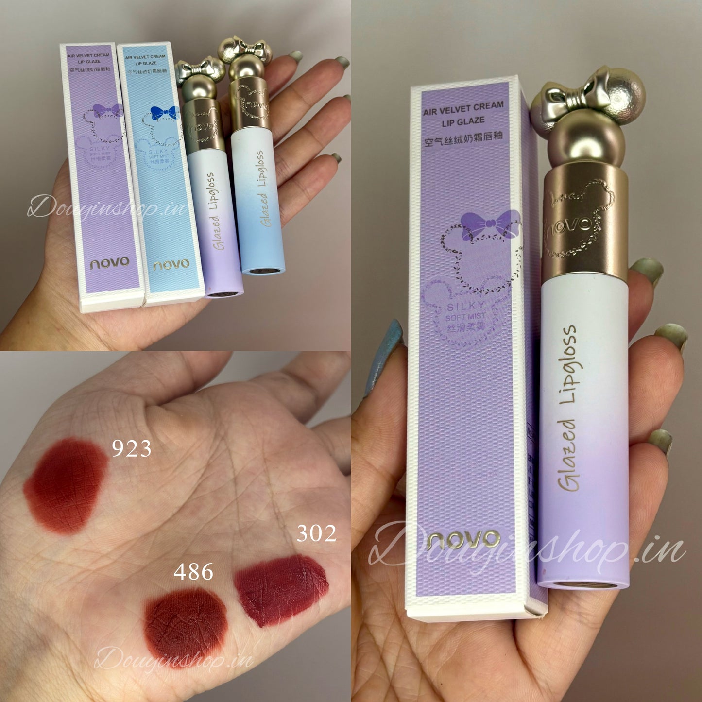 Novo Air Velvet Cream Lip Glaze