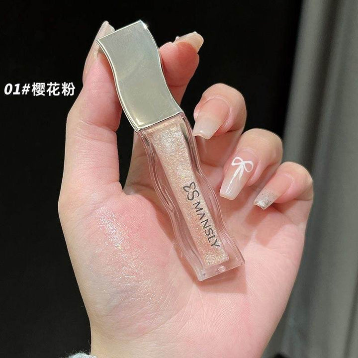Mansly Shiny Lip Gloss (Gisou Honey Infused Hydrating Lip Oil Dupe) - Douyin Shop
