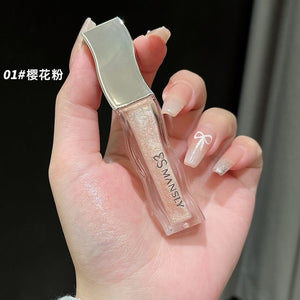 Mansly Shiny Lip Gloss (Gisou Honey Infused Hydrating Lip Oil Dupe)