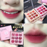 Cappuvini 9 Colours Lip and Cheek Clay
