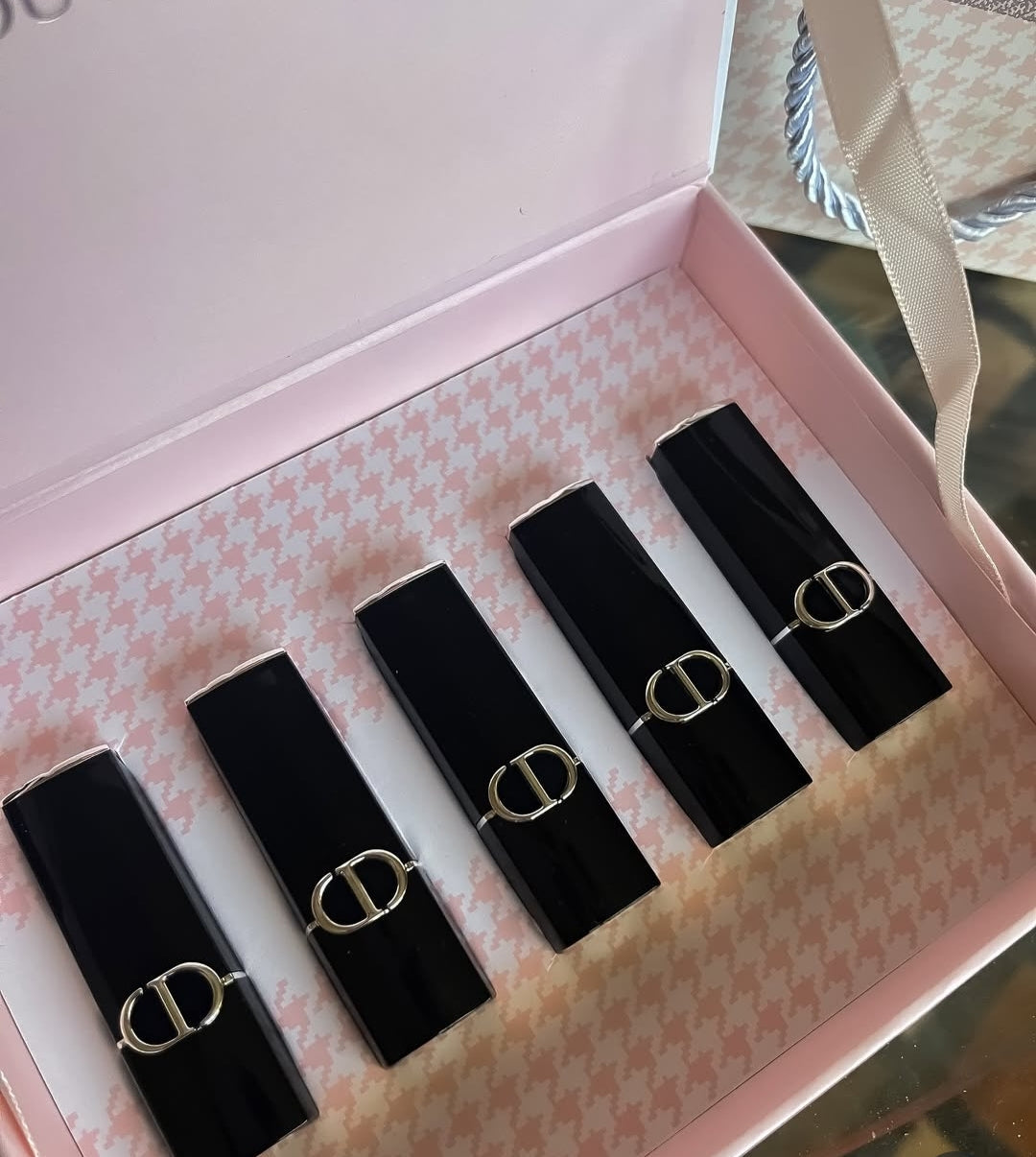 Christian Dior Lipstick Set (with bag)