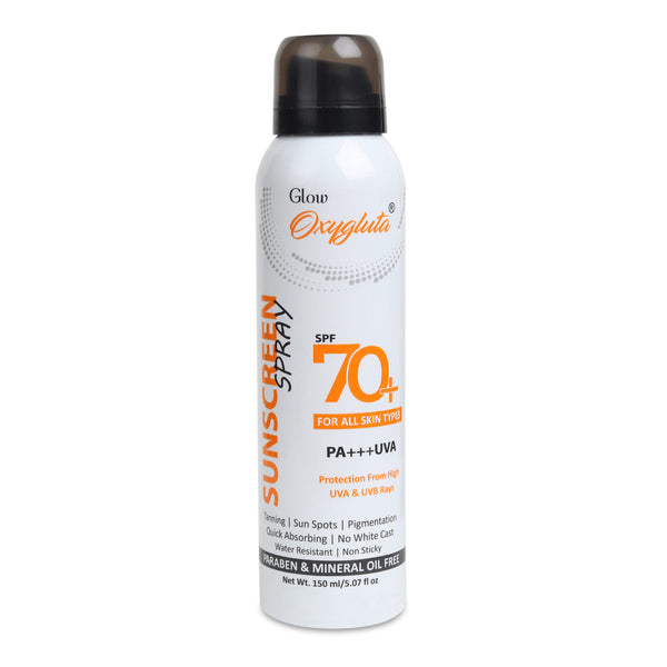 Glow Oxygluta SPF 70+ Sunscreen Spray 150ml