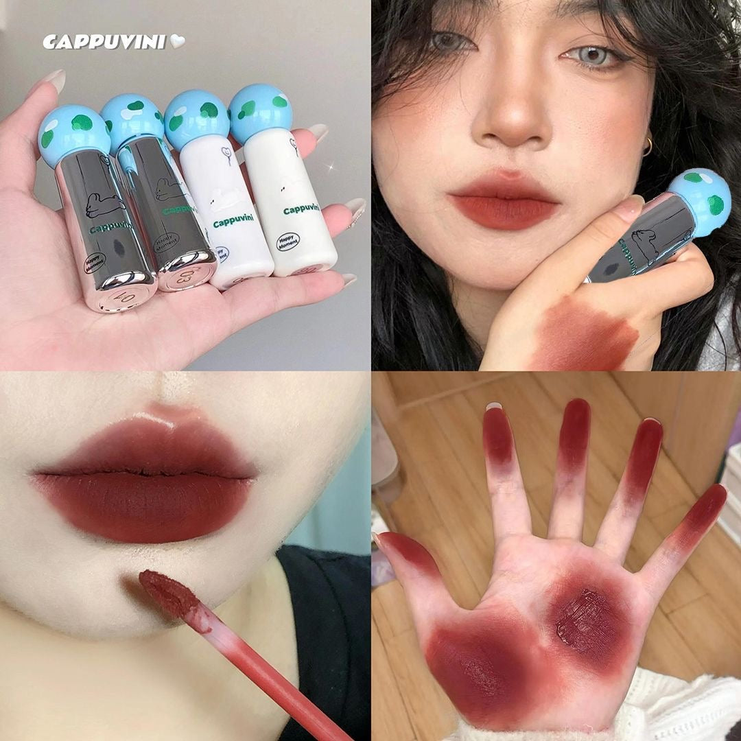 Cappuvini Earth Bunny Velvet Lip Glaze - Douyin Shop