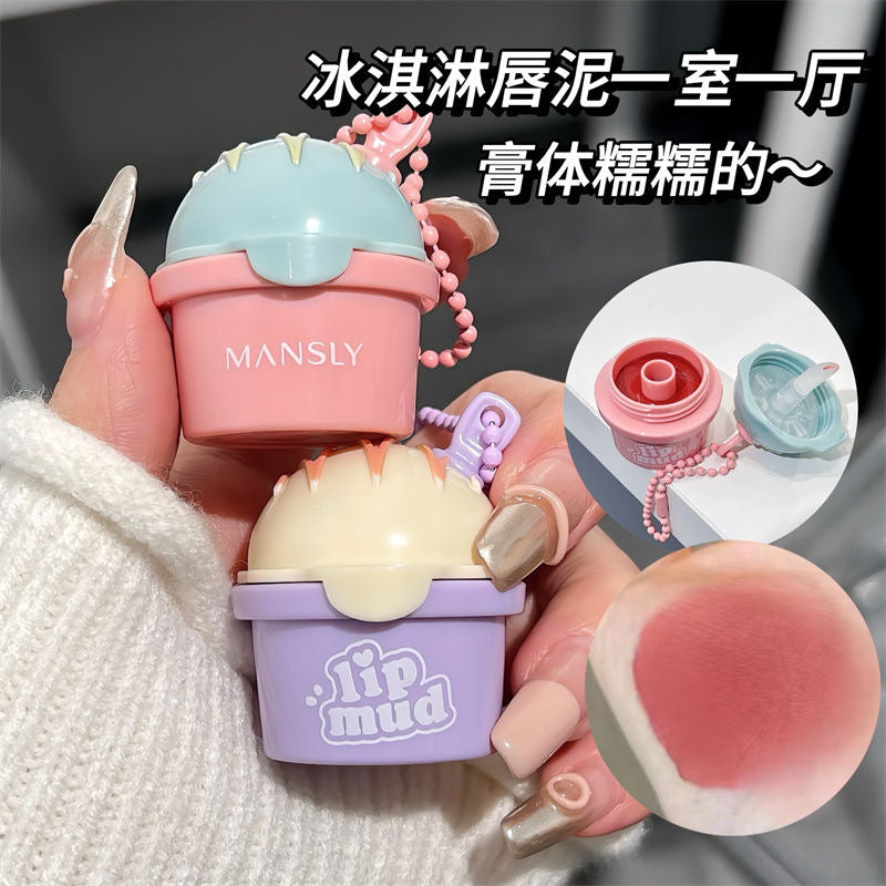 Mansly Lip Mud Keychain - Douyin Shop