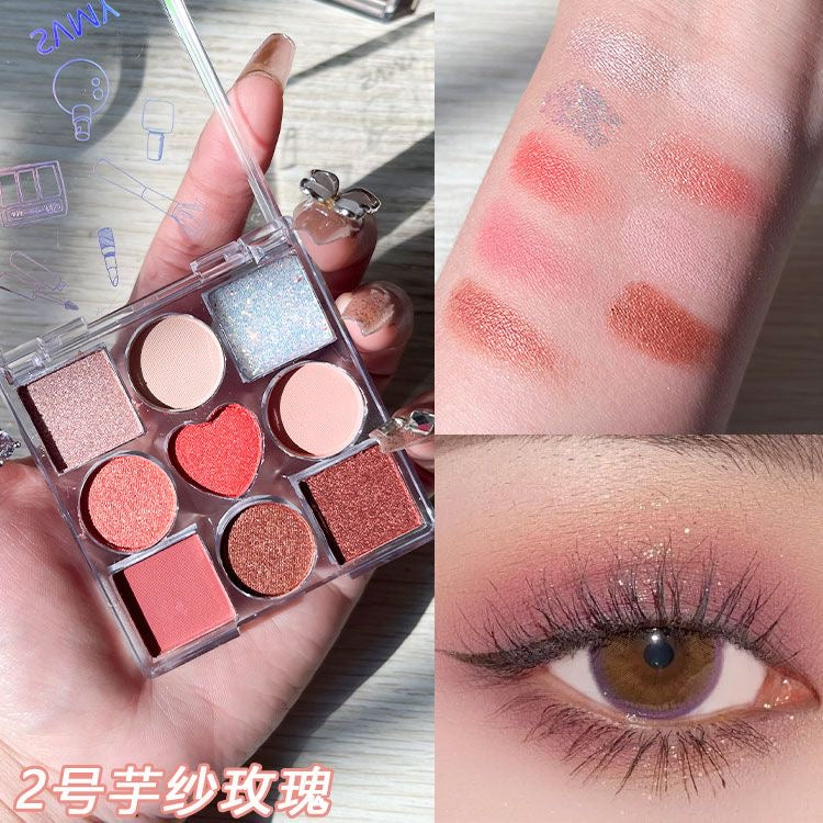 Lameila Eyeshadow Pallette - Douyin Shop