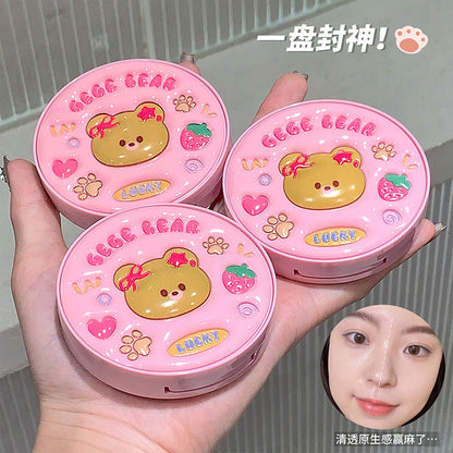 Gege Bear 3D Oil-Control Compact Setting Powder